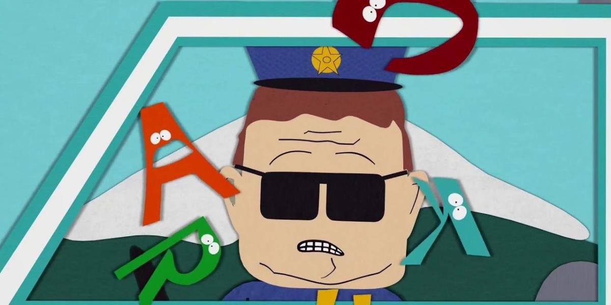 Policial Barbrady de South Park escrito matou personagens aposentados