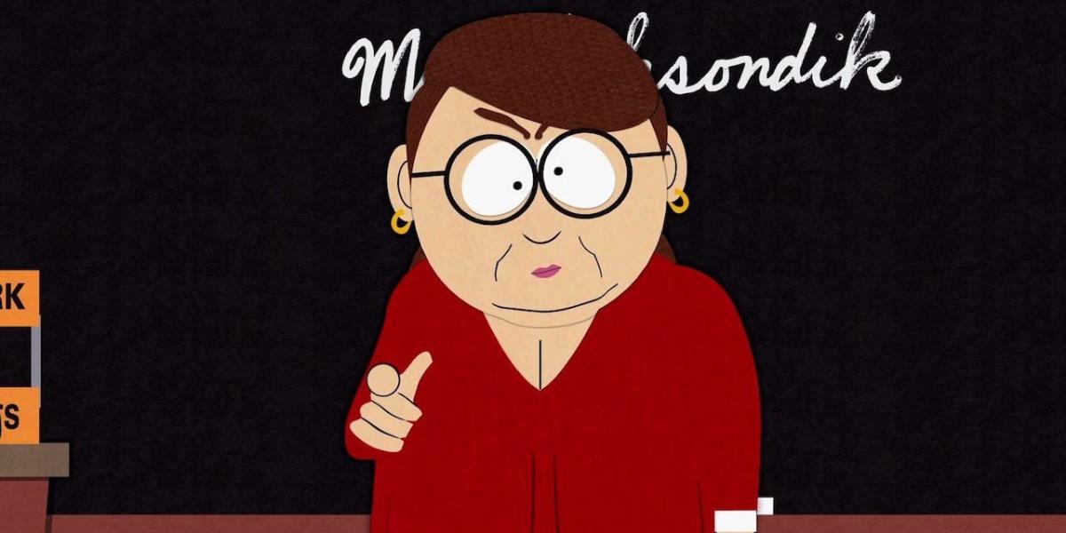 Ms. Choksondik de South Park escrita matou personagens aposentados