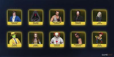 Personagens de filmes no WWE 2K23: Baixe agora!