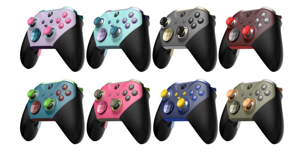 Novas opções de cores do Xbox Design Lab Elite Series 2