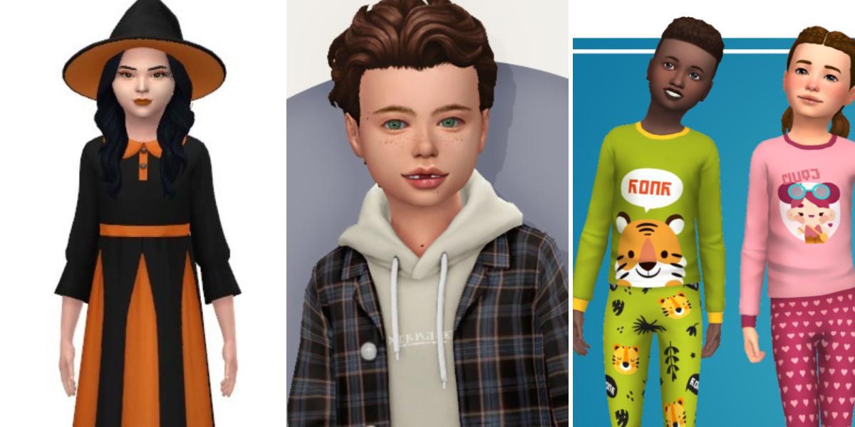 Personalize seus Sims com conteúdo incrível para crianças!