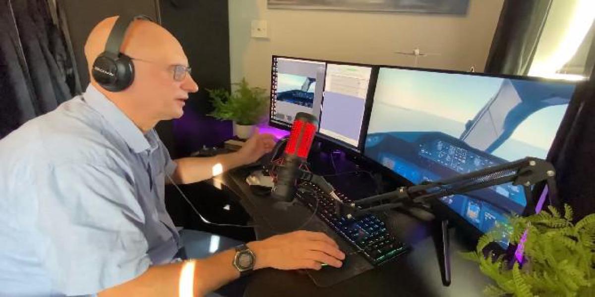 Piloto real atrapalha o pouso do Microsoft Flight Simulator