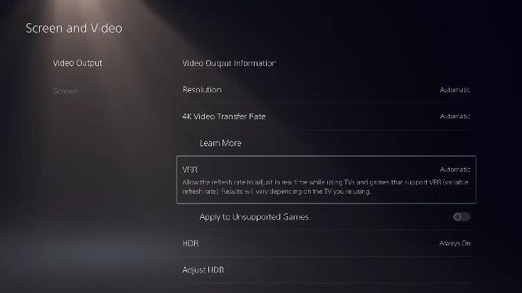 PlayStation 5 adiciona suporte VRR para jogos selecionados esta semana