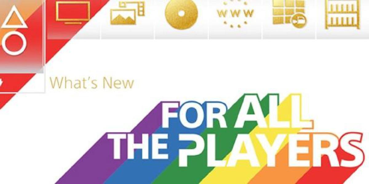 PlayStation Code dá aos jogadores um tema gratuito do PS4 Pride