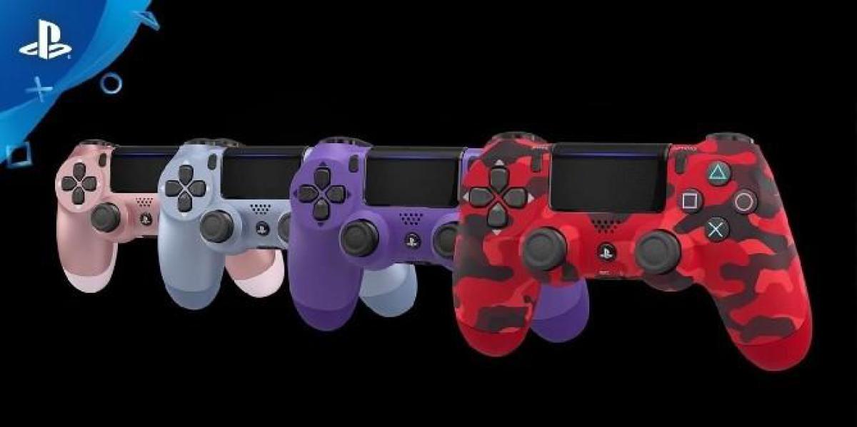 PlayStation está trazendo de volta um monte de cores de controle PS4 este mês