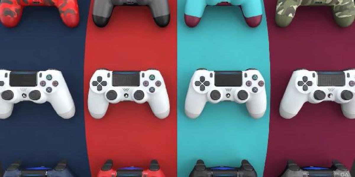 PlayStation traz de volta cores selecionadas do controle DualShock 4