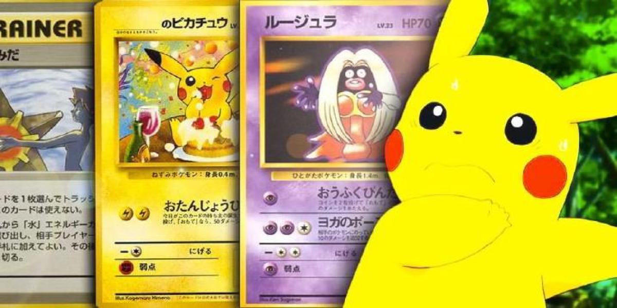 Pokemon: 10 cartas do TCG que foram banidas por razões estranhas