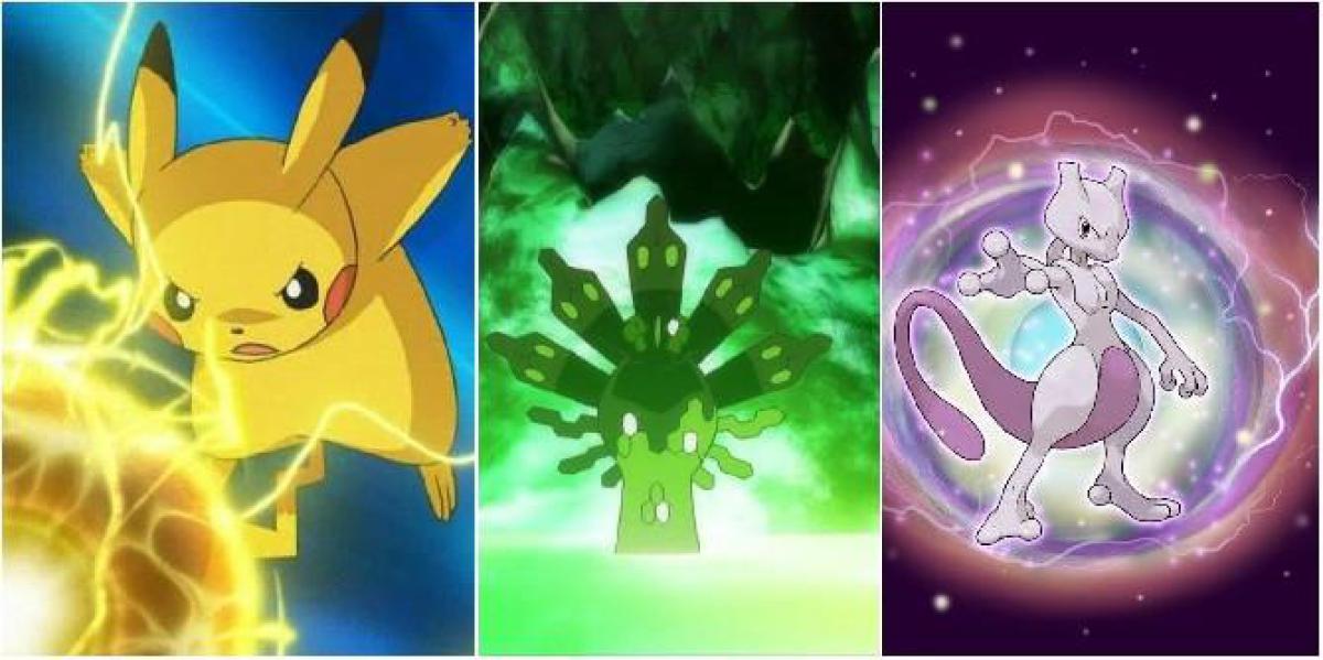 Pokemon: 10 movimentos característicos mais poderosos, classificados