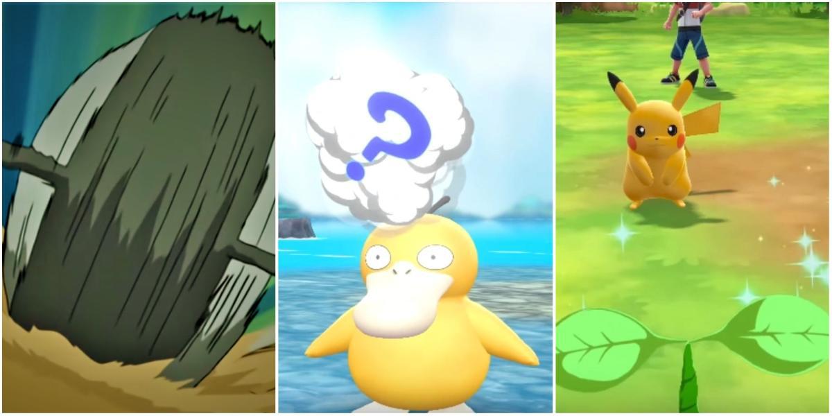 Pokemon: 10 movimentos úteis que todos ignoravam quando eram crianças