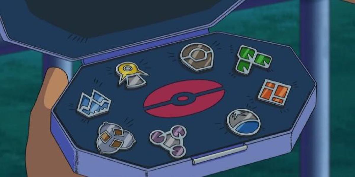 Pokemon Animation inclui todos os emblemas de ginásio da série até agora
