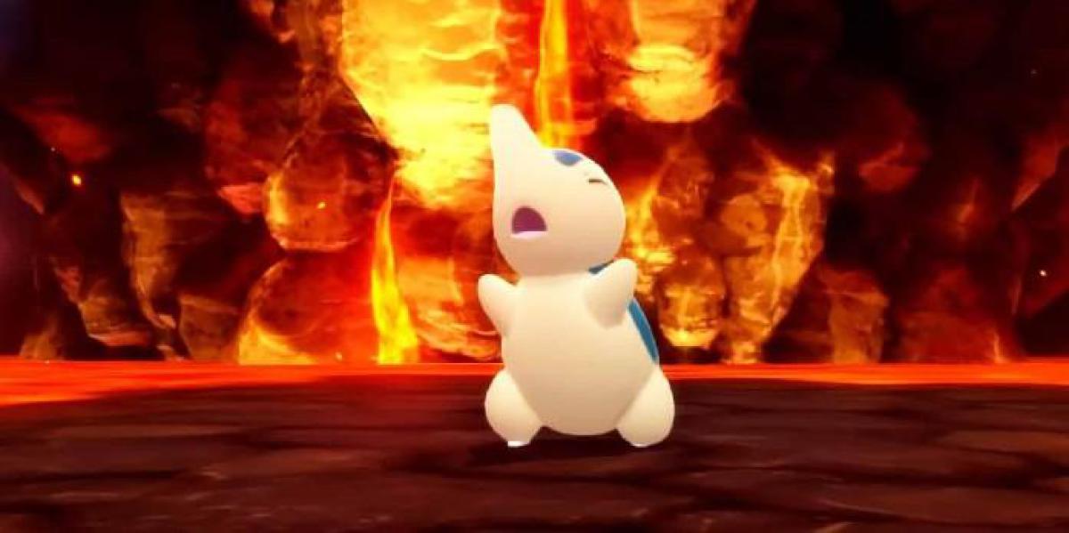 Pokemon Brilliant Diamond e Shining Pearl Modder restaura as chamas de volta da linha Cyndaquil