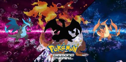 Pokemon Diamond e Pearl podem ter planejado outra versão de Charizard