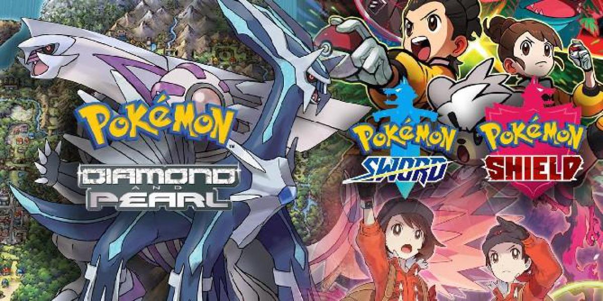 Pokemon Diamond e Pearl Remakes devem abraçar esse recurso estético de Sword and Shield