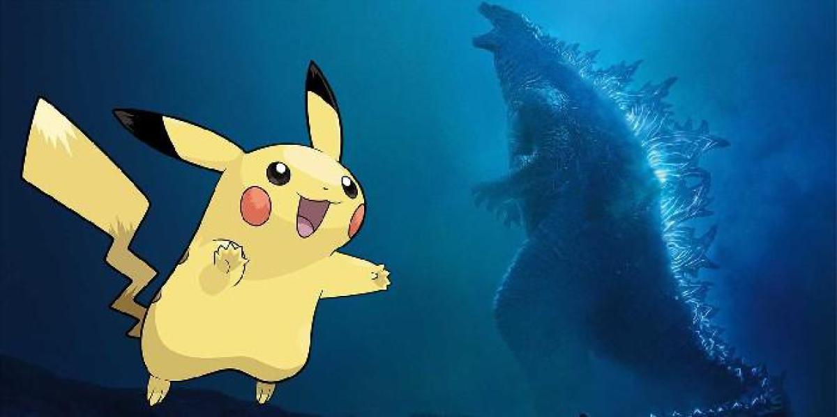 Pokemon e Godzilla se encontram com nova figura de Pikachu Mash-Up