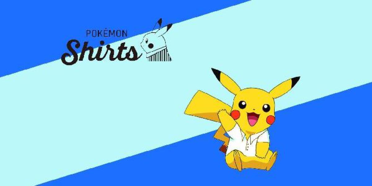 Pokemon e parceiro original do Stitch para as camisas polo do 25º aniversário de Pokemon