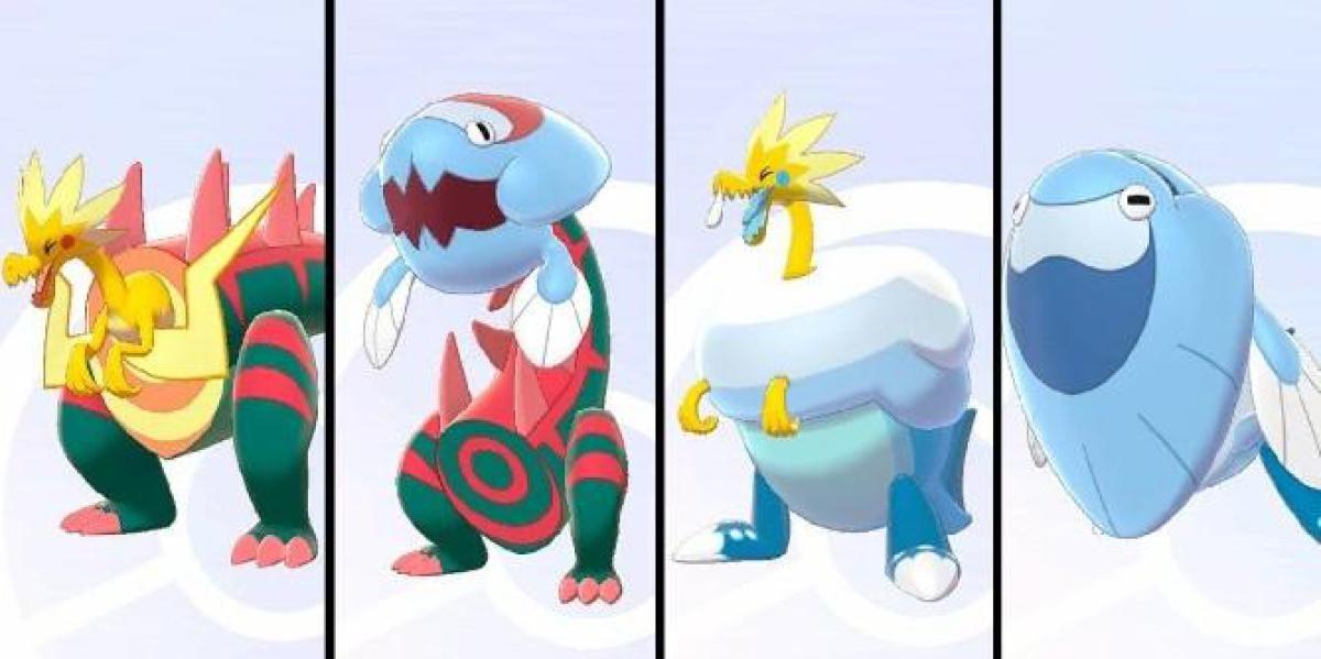 Pokemon fósseis de espada e escudo são transformados em pelúcias