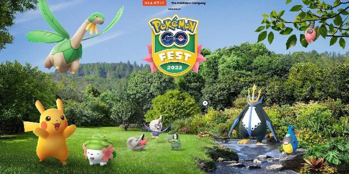 Pokemon GO Fest 2022 dando aos fãs a chance de pegar exclusivos da região