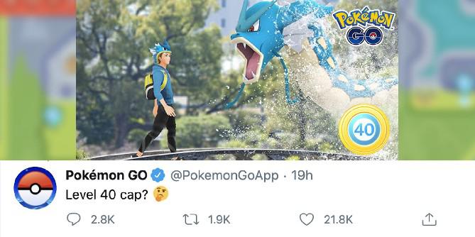 Pokemon GO finalmente aumentará o limite de nível 40