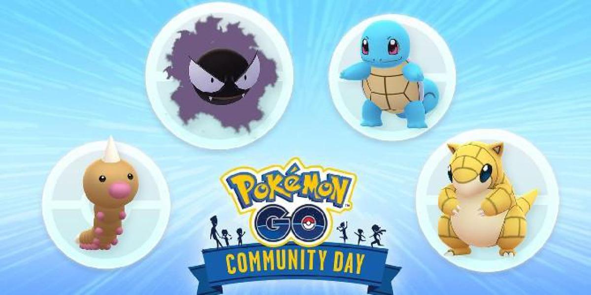 Pokemon GO traz de volta a votação do dia da comunidade para os Pokemon em destaque de junho e julho