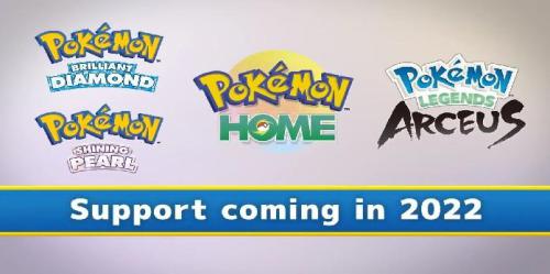 Pokemon Home Update 2.0 Adicionando compatibilidade para BDSP, Legends: Arceus