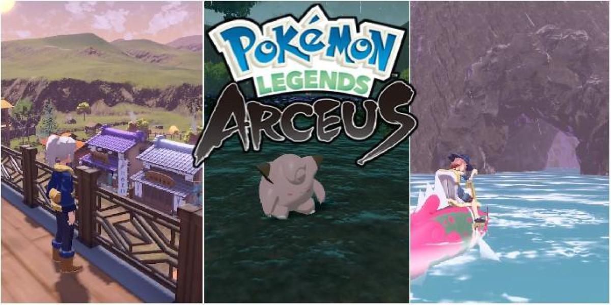 Pokemon Legends: Arceus: 12 locais ocultos encontrados apenas por especialistas