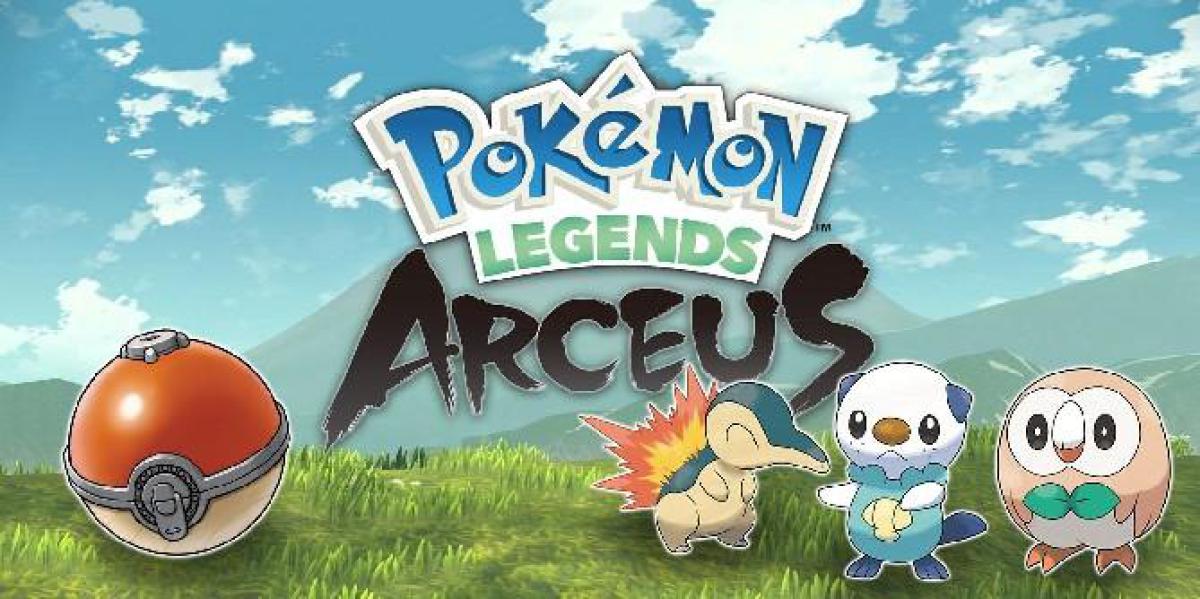 Pokemon Legends: Arceus deve iniciar uma nova tendência inicial para futuros jogos de Pokemon