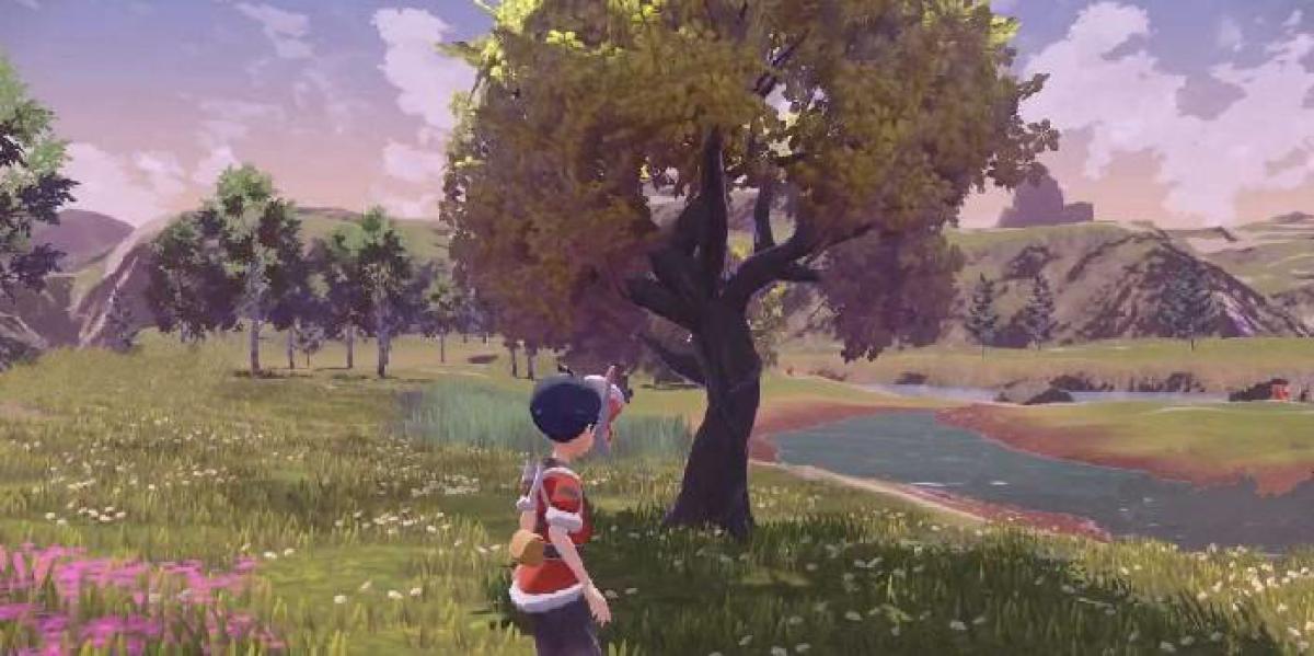 Pokemon Legends: Arceus Player aponta detalhes interessantes sobre Pokemon alfa em árvores