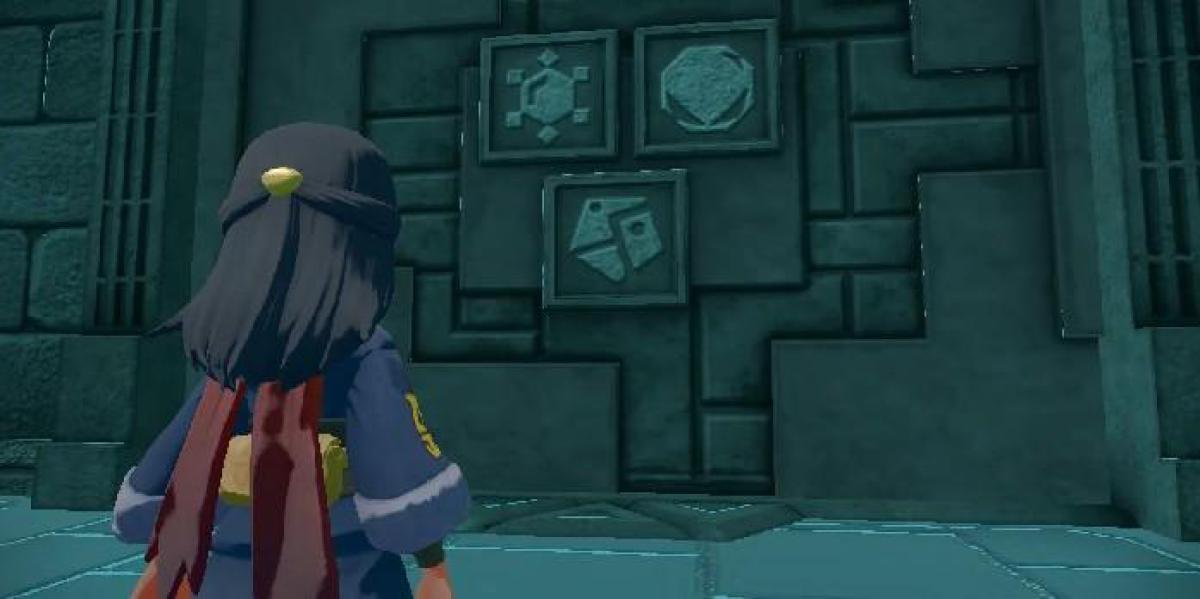 Pokemon Legends: Arceus Player falha no templo de Snowpoint