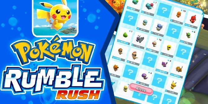 Pokemon Rumble Rush é encerrado oficialmente