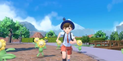 Pokemon Scarlet and Violet Player organiza equipe de Pokemon rosa