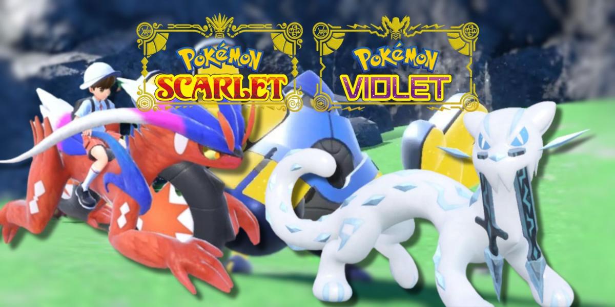 Pokemon Scarlet e Violet Nova lista de níveis de Pokemon lendário e paradoxo