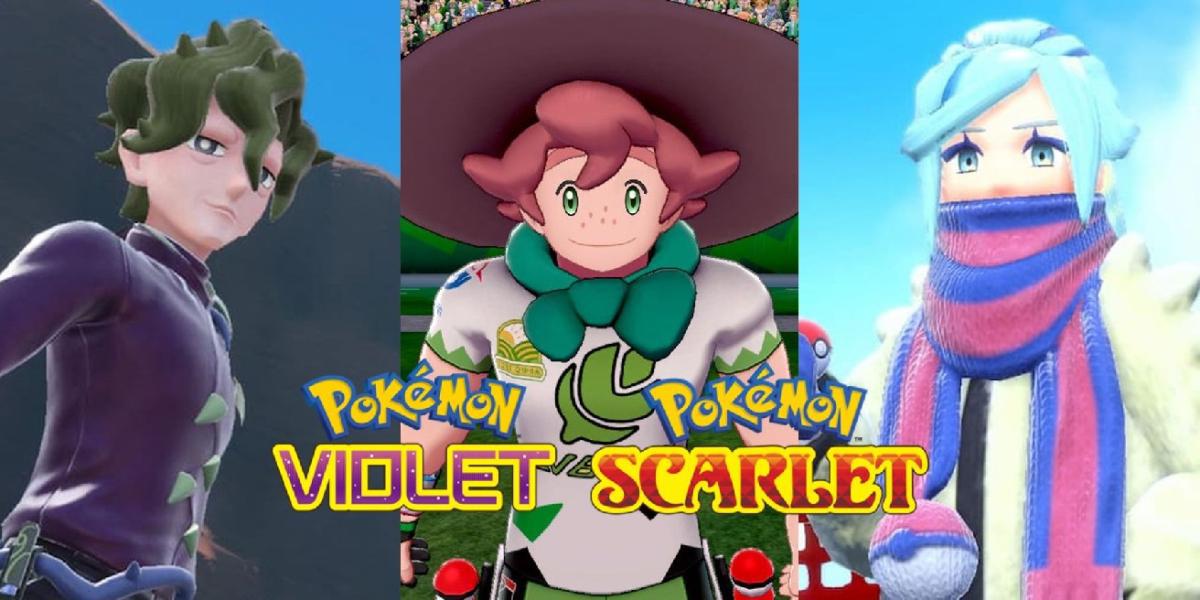 Pokemon Scarlet e Violet são inteligentes para mover testes de ginásio estilo espada e escudo para fora