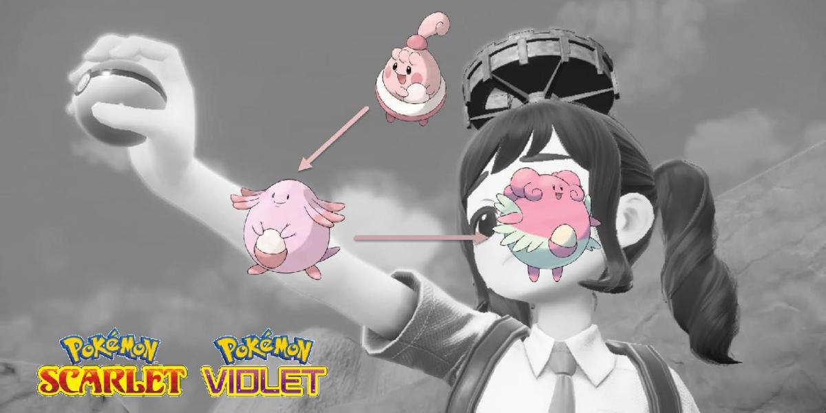 Pokemon Scarlet & Violet: Como evoluir Happiny & Chansey para Blissey