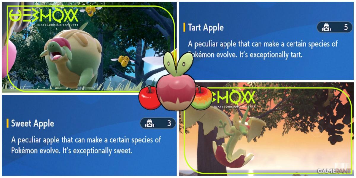 Pokemon Scarlet & Violet: Como obter Sweet Apple e Tart Apple
