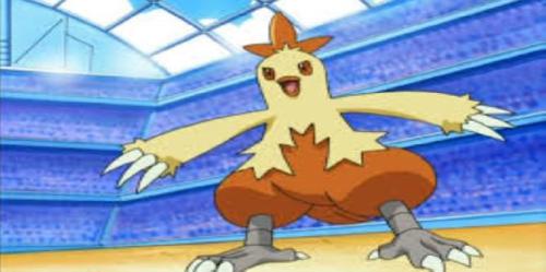 Pokemon Sword and Shield alteram a forma brilhante de Combusken