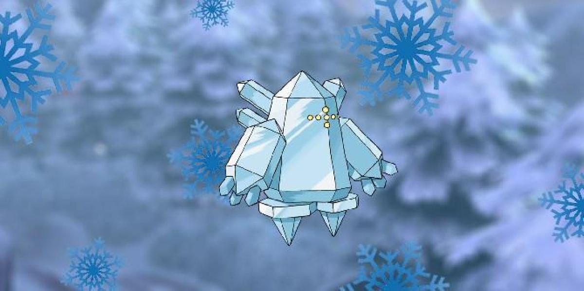 Pokemon Sword and Shield: como andar junto com um cristal vivo de neve e pegar Regice