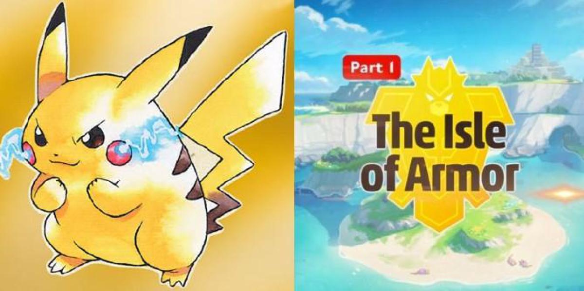 Pokemon Sword and Shield Isle of Armor traz de volta o recurso Pokemon Yellow