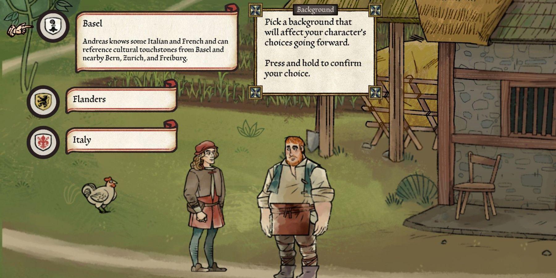 Por que a vila de Tassing de Pentiment é o personagem mais importante do jogo