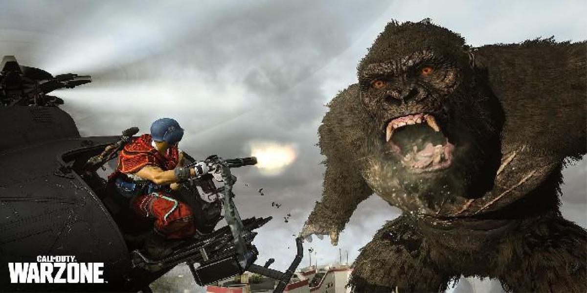 Por que alguns jogadores de Call of Duty: Warzone estão desapontados com o evento Godzilla vs. Kong