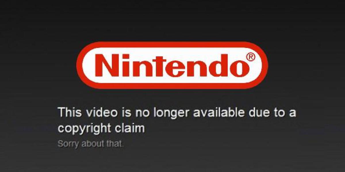 Por que as faixas de reivindicação de direitos autorais da Nintendo são preocupantes