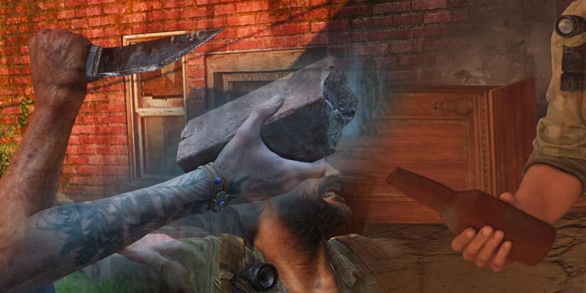 Por que as ferramentas mais fortes de The Last Of Us são tijolos, garrafas e facas