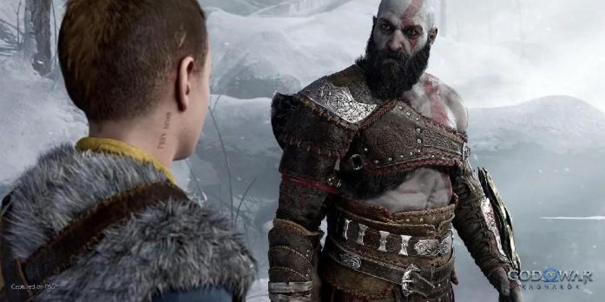 Por que God of War: Ragnarok está em alta online