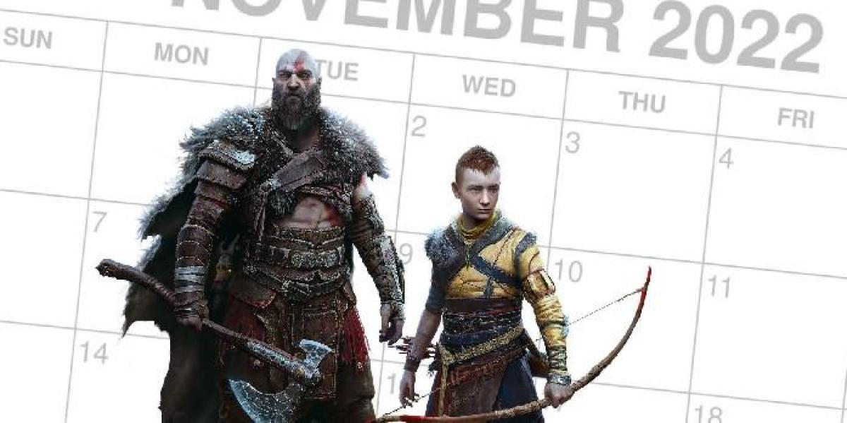 Por que God of War: Ragnarok será lançado em novembro faz sentido
