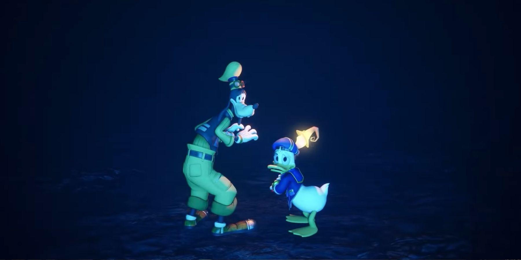 Por que Kingdom Hearts 4 não deveria reunir Sora imediatamente com Donald e Pateta