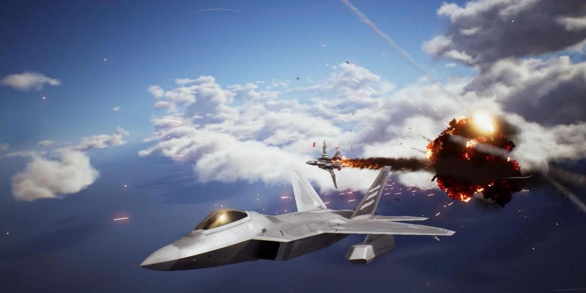 batalha em Ace Combat 7 Skies Unknown