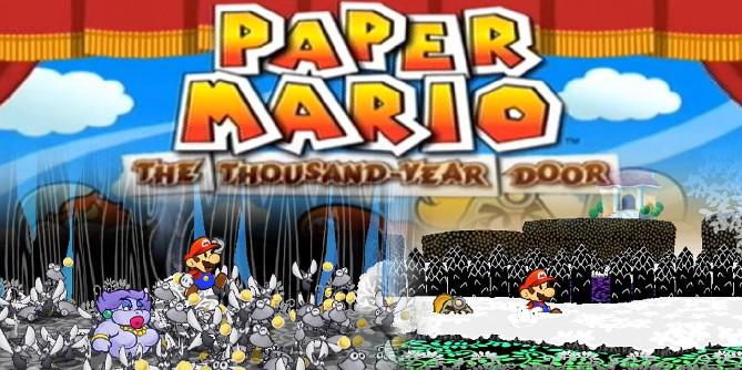 Por que os fãs de Paper Mario querem que a série retorne ao estilo de porta de mil anos