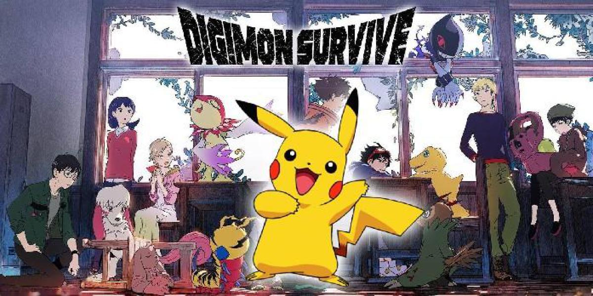 Por que um jogo de Pokemon como Digimon Survive nunca funcionaria