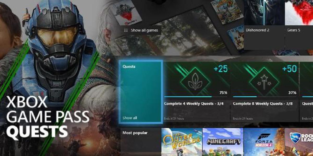 Por que você deve fazer missões do Xbox Game Pass