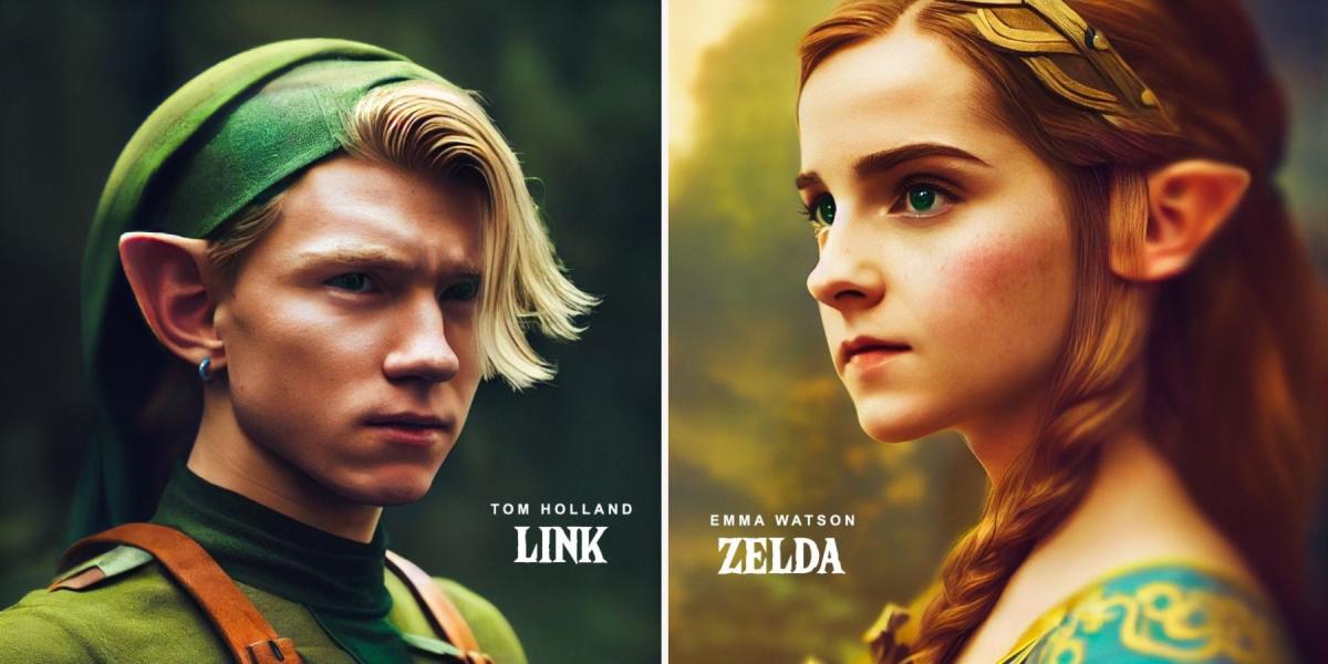 Pôsteres de filmes feitos por fãs de Legend Of Zelda enganam os fãs que desejam Tom Holland lideram o elenco