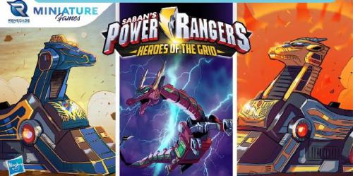 Power Rangers: Heroes of the Grid Board Game Adicionando Squatt e Baboo